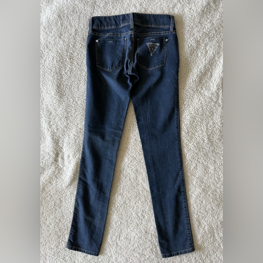Guess Medium Rise Skinny Jeans 26/33 blue Sarah fit